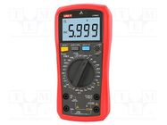 Digital multimeter; LCD; (6000); VDC: 0.1÷600mV,6V,60V,600V,1kV UNI-T