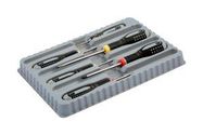 SCREWDRIVER SET, SLOT/PHIL, 6PC