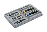 SCREWDRIVER SET, SLOT/POZIDRIVE 6PC