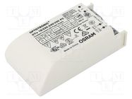 Power supply: switching; LED; 19W; 27÷54VDC; 350mA; 198÷264VAC 