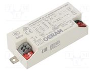 Power supply: switching; LED; 29W; 30÷42VDC; 550÷700mA; 198÷264VAC ams OSRAM