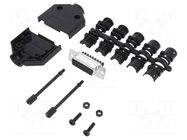 Connector: D-Sub; PIN: 15; female; straight; screw terminal AMPHENOL COMMUNICATIONS SOLUTIONS