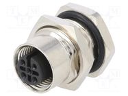 Connector: M12; socket; PIN: 5; female; A code-DeviceNet / CANopen ATTEND