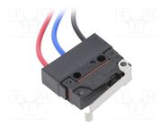 Microswitch SNAP ACTION; 0.1A/125VAC; SPDT; ON-(ON); Pos: 2; IP67 OMRON Electronic Components