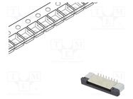 Connector: FFC/FPC; vertical; PIN: 16; ZIF; SMT; 500mA; tinned; 30mΩ 