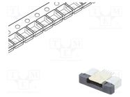 Connector: FFC/FPC; horizontal; PIN: 6; ZIF; SMT; 500mA; tinned; 30mΩ CONNFLY