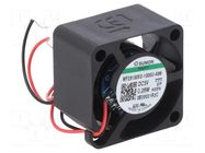 Fan: DC; axial; 5VDC; 25x25x15mm; 3.74m3/h; Vapo; 6800rpm; Len: 0.15m SUNON