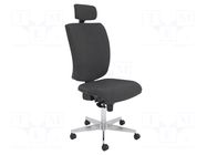 Chair; ESD; Seat dim: 460x430mm; Back dim: 560x460mm; 435÷500mm RT WORK