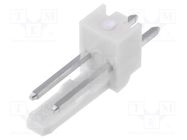 Connector: wire-board; socket; male; Mini-Latch; 2.5mm; PIN: 2; THT 