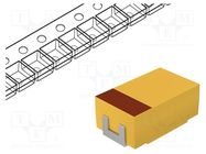 Capacitor: tantalum-polymer; low ESR; 10uF; 50VDC; D; 2917; TCJ; SMD KYOCERA AVX