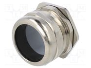 Cable gland; M63; 1.5; IP68; brass; Body plating: nickel; RRPL RAYCHEM RPG