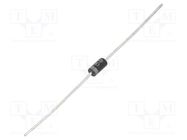 Diode: rectifying; THT; 1kV; 1A; Ammo Pack; Ifsm: 30A; DO41; Ir: 50uA DIOTEC SEMICONDUCTOR