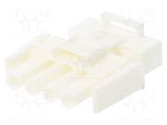 Connector: wire-wire/PCB; plug; male/female; PIN: 4; 600V; 6.35mm TE Connectivity