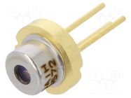 Diode: laser; 645÷660nm; 7mW; 9/28; THT; 2.5÷6VDC; red Laser Components