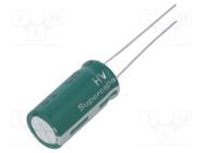 Supercapacitor; THT; 5F; 2.7VDC; -10÷30%; Ø10x31.5mm; 40mΩ; 20uA EATON ELECTRONICS