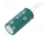 Supercapacitor; THT; 60F; 2.7VDC; -10÷30%; Ø18x42mm; 18mΩ; 110uA 