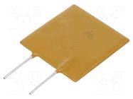 Fuse: PTC polymer; 9A; Ø24.2mm; THT; 5.1mm BOURNS