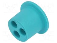 Accessories: cable gasket; ways: 3; Øcable: 1.9÷2.5mm; Øout: 10.8mm TECHNO
