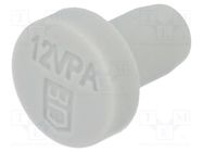 Stopper; M12,PG9; polyamide; 107VS VM; 5.5mm 