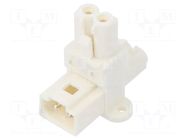 Transition: T adapter; male,female x2; EPN2; 16A; 250VAC; PIN: 2 AAG STUCCHI