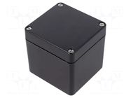 Enclosure: multipurpose; X: 75mm; Y: 80mm; Z: 75mm; polyester; black RAYCHEM RPG