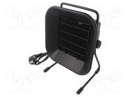 Fume extractor; 230VAC; 23W; ESD; Plug: EU; black; 167x182x101mm QUICK