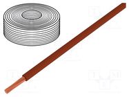 Wire; H07Z-K; stranded; Cu; 1.5mm2; FRNC; brown; 450V,750V; CPR: Eca LAPP