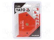 Weld try square; 64x95x14mm; magnetic; 11.5kg YATO