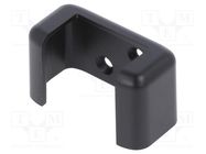 Wall mounting element; black HAMMOND