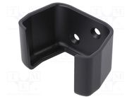 Wall mounting element; black HAMMOND