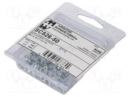 Set of screws; 50pcs. HAMMOND