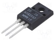 Transistor: N-MOSFET; unipolar; 700V; 5A; Idm: 15A; 30W; TO220FN NTE Electronics