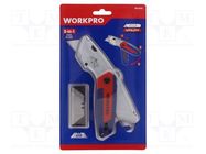 Knife; locked blade Workpro