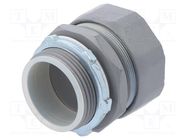 Straight terminal connector; Thread: inch,outside; -55÷300°C ANAMET EUROPE