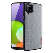 Dux Ducis Fino case covered with nylon material for Samsung Galaxy A22 4G gray, Dux Ducis