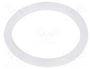 Gasket; polyetylene; Thk: 2.2mm; Øint: 27.5mm; Øout: 34mm; PG21 OBO BETTERMANN