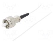 Optic fiber pigtail; FC/UPC; 3m; Optical fiber: 9/125um; LSZH QOLTEC