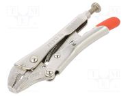 Pliers; Morse's,locking; 125mm; molybdenum steel YATO