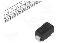 Diode: rectifying; SMD; 400V; 1A; 2us; DO214BA; Ufmax: 1.1V; Ifsm: 30A VISHAY