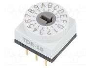 Encoding switch; HEX/BCD; Pos: 16; THT; Rcont max: 80mΩ; 7Ncm; T/S/Q SUNGMUN ELECTRONICS
