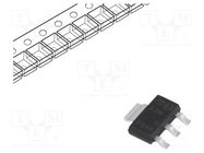 Thyristor; 600V; Ifmax: 1.25A; 0.8A; Igt: 200uA; SOT223; SMD STMicroelectronics