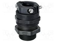 Cable gland; PG9; IP68; aluminium,polyamide; black; HSK-K-MZ-Ex HUMMEL