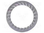 Washer; internally serrated; M32x1,5; D=48mm; h=1.5mm HUMMEL