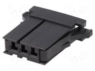 Connector: wire-board; plug; female; PIN: 3; Dynamic D-3100S; 12A TE Connectivity