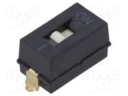 Switch: DIP-SWITCH; Poles number: 1; ON-OFF; 0.025A/24VDC; Pos: 2 OMRON Electronic Components