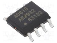 IC: video amplifier; Ch: 1; SO8; ±2.5÷18VDC,5÷36VDC; 3mV; 500nA Analog Devices