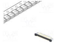 Connector: FFC/FPC; horizontal; PIN: 30; ZIF; SMT; 500mA; tinned CONNFLY