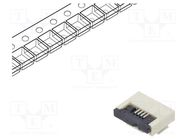 Connector: FFC/FPC; horizontal; PIN: 4; ZIF; SMT; 500mA; tinned; 30mΩ 