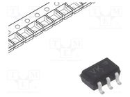 IC: digital; NOT; Ch: 1; IN: 1; TTL; SMD; SC88A; 2÷5.5VDC; -55÷125°C 