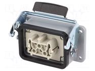 Connector: HDC; socket; female; EPIC KIT; PIN: 6; 16A; 500V; 6+PE LAPP